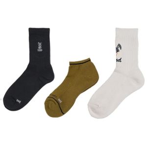 ウサギソックスサンソクセットSS BK | DOD STORE （ディーオーディー