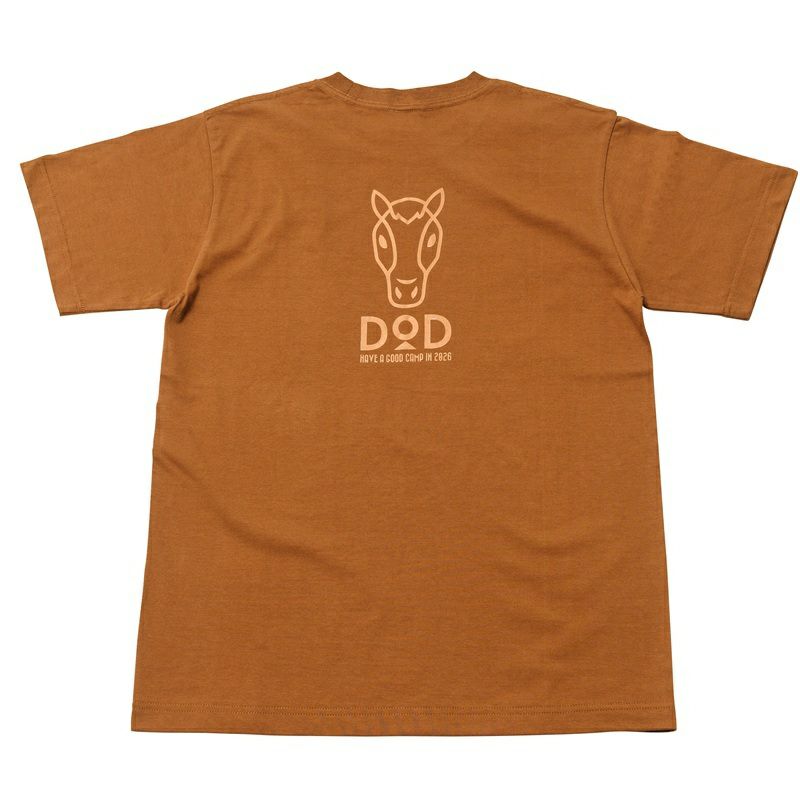 DOD - サイズL【DOD】干支シャツ【完全受注生産】送料無料【新品未開封】 干支Tee（午）【申込締切：2025年7月30日17:00】【引渡時期