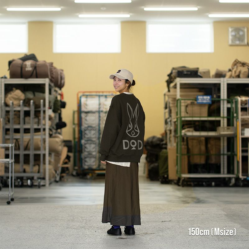 ウサギドドンスウェットWH | DOD STORE （ディーオーディー公式