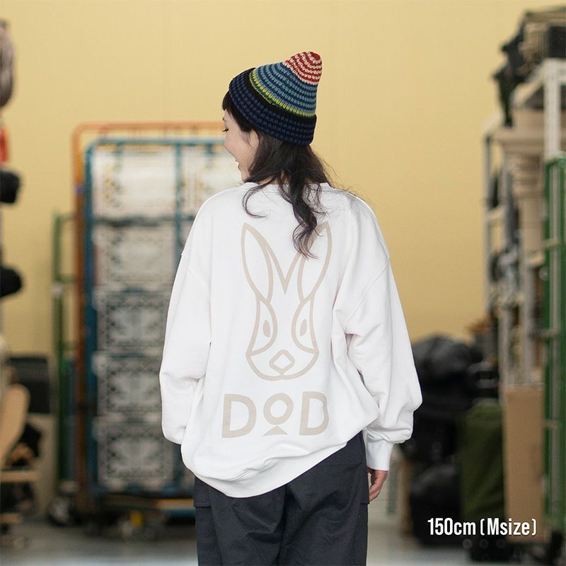 ウサギドドンスウェットBK | DOD STORE （ディーオーディー公式